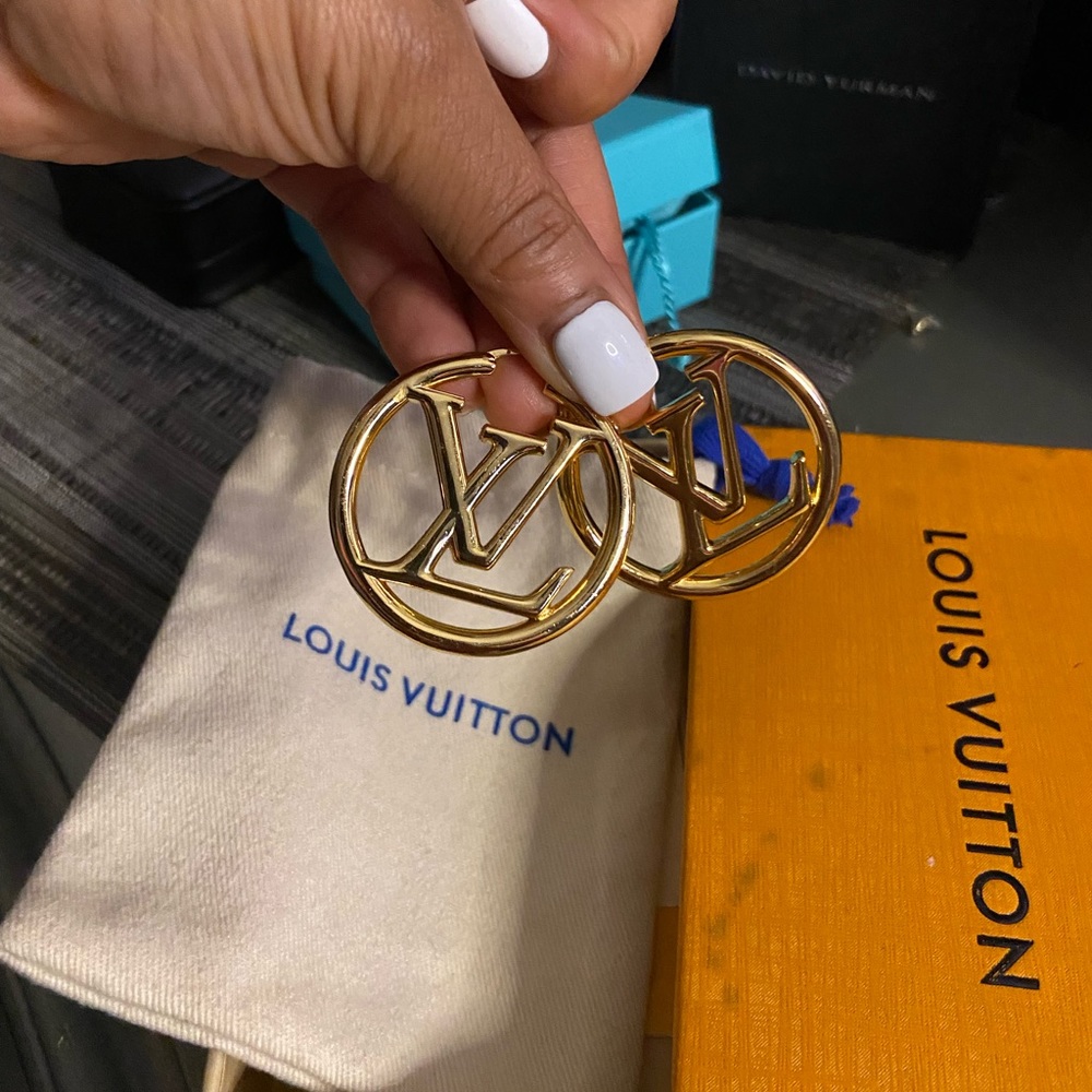 Louis Vuitton Hoop Earrings